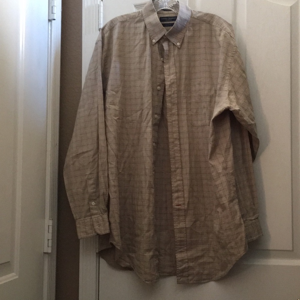 FINAL MARKDOWN Daniel cremieux shirt large